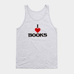 I Love Books Tank Top